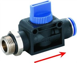 Push-in ventil med o-ring BSP